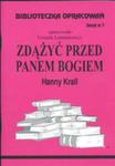 Biblioteczka Opracowań Zdążyć Przed Panem Bogiem Hanny Krall w sklepie internetowym Gigant.pl