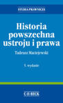 Historia Powszechna Ustroju I Prawa w sklepie internetowym Gigant.pl