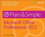 Microsoft Office Professional 2013 Plain & Simple w sklepie internetowym Gigant.pl