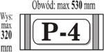 Okładka Przylepiana P4 - Format A4 (50szt) Iks w sklepie internetowym Gigant.pl