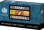 Farby Tempera Astra Artea 6 Kolorów - 20 Ml w sklepie internetowym Gigant.pl