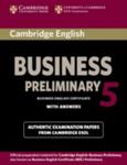 Cambridge English Business 5 Preliminary Student's Book With Answers w sklepie internetowym Gigant.pl