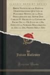 Breve Noticia De Las Festivas Demostraciones Que Con El Plausible Motivo De La Real Proclamacion Del Se~nor Don Carlos Iv. Hecha En La Ciudad De Palma Dia 11. De Julio De 1789. Executó La Nobleza w sklepie internetowym Gigant.pl