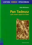 Pan Tadeusz Czyli Ostatni Zajazd Na Litwie w sklepie internetowym Gigant.pl