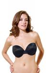 Panache Porcelain Strapless Black - strapless black w sklepie internetowym Body.sklep.pl