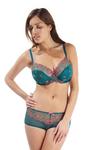 Panache Superbra Ariza Teal/Pink Biustonosz - Teal / Pink w sklepie internetowym Body.sklep.pl