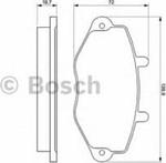 0 986 494 287 BO 0986460962 KLOCKI HAMULCOWE BP531 NOWY NR 0986494287 FORD TRANSIT/TOURNEO 91-00 KPL BOSCH KLOCKI BOSCH [904226] w sklepie internetowym kayaba.istore.pl