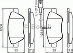 0 986 424 597 BO 0986424597 KLOCKI HAMULCOWE BP339 ALFA MITO/FIAT BRAVA/GRANDE PUNTO/LINEA/PANDA/STILO KPL BOSCH KLOCKI BOSCH [909851] w sklepie internetowym kayaba.istore.pl