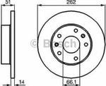 0 986 478 991 BO 0986478991 TARCZA HAMULCOWA 262X14 P 5-OTW LANDROVER FREELANDER 98 BD888 SZT BOSCH TARCZE BOSCH [922431] w sklepie internetowym kayaba.istore.pl