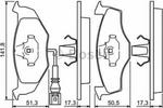 0 986 424 723 BO 0986424723 KLOCKI HAMULCOWE BP434 SKODA FABIA/VW POLO 99 - KPL BOSCH KLOCKI BOSCH [926278] w sklepie internetowym kayaba.istore.pl