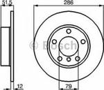 0 986 478 511 BO 0986478511 TARCZA HAMULCOWA 286X12 P 5-OTW BMW SERIA 3 (E-36)/Z3 BD435 SZT BOSCH TARCZE BOSCH [942452] w sklepie internetowym kayaba.istore.pl