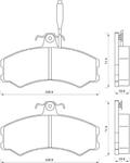 453081 FOM 453081 KLOCKI HAMULCOWE CITROEN C22/ C25/ FIAT DUCATO/ TALENTO/ PEUGEOT J5 GR.19MM/ 2XCZUJ.* FOMAR KLOCKI ZACHODNIE [877684] w sklepie internetowym kayaba.istore.pl