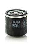 W 67/1 MAN W67/1 FILTR OLEJU HYUNDAI, KIA,MAZDA, NISSAN =MAN W 67/80 SZT MANN-FILTER FILTRY MANN-FILTER [859888] w sklepie internetowym kayaba.istore.pl