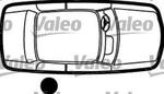 256911 V 256911 KLAMKA ZEWN PEUGEOT 206 TYL PR SZT VALEO ZABEZPIECZENIA VALEO [853373] w sklepie internetowym kayaba.istore.pl