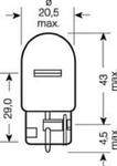 4008321090652 7505 ZAROWKA 12V 21W CALOSZKLANA SZT OSRAM OSRAM ZAROWKI OSRAM [857063] w sklepie internetowym kayaba.istore.pl