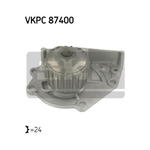 VKPC 87400 SKF VKPC87400 POMPA WODY ROVER 100 90-98,200 90-00,ROVER 25 1.4 16V 99- SZT SKF POMPY WODY SKF [888525] w sklepie internetowym kayaba.istore.pl