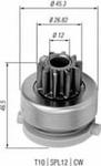 940113020439 MM AMB0439 BENDIX ROZRUSZNIKA - FORD ESCORT/MONDEO DIESEL/TURBODIESEL TYP MOTORCRAFT MAGNETI MARELLI ALTERNATORY I ROZRUSZNIKI (GR [894095] w sklepie internetowym kayaba.istore.pl