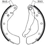 0563 FOM 0563 SZCZEKI HAMULCOWE OPEL ASTRA, CORSA, VAUXHALL ASTRA, CAVALIER, CORSA, NOVA, TIGRA FOMAR SZCZEKI [902966] w sklepie internetowym kayaba.istore.pl