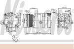 89062 NIS 89062 SPREZARKA KLIMATYZACJI OPEL OMEGA B 94-01 SZT NISSENS KLIMATYZACJA NISSENS [903664] w sklepie internetowym kayaba.istore.pl