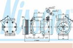 89064 NIS 89064 SPREZARKA KLIMATYZACJI RENAULT CLIO 98 SZT NISSENS KLIMATYZACJA NISSENS [903666] w sklepie internetowym kayaba.istore.pl