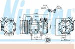 89076 NIS 89076 SPREZARKA KLIMATYZACJI CITROEN C5 00 SZT NISSENS KLIMATYZACJA NISSENS [903751] w sklepie internetowym kayaba.istore.pl
