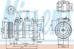 89093 NIS 89093 SPREZARKA KLIMATYZACJI BMW 3 E36 90 SZT NISSENS KLIMATYZACJA NISSENS [903756] w sklepie internetowym kayaba.istore.pl