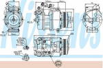 89116 NIS 89116 SPREZARKA KLIMATYZACJI BMW 5 E60 03 SZT NISSENS KLIMATYZACJA NISSENS [903809] w sklepie internetowym kayaba.istore.pl
