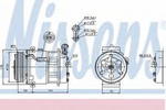 89124 NIS 89124 SPREZARKA KLIMATYZACJI OPEL VECTRA C 02 SZT NISSENS KLIMATYZACJA NISSENS [903813] w sklepie internetowym kayaba.istore.pl