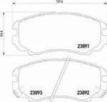 2389101 TX 2389101 KLOCKI HAMULCOWE HYUNDAI SONATA/KIA MAGENTIS/VENGA 16.9MM WVA23891 Z CZUJNIKIEM KPL TEXTAR KLOCKI TEXTAR [905680] w sklepie internetowym kayaba.istore.pl