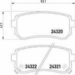 2432001 TX 2432001 KLOCKI HAMULCOWE HYUNDAI ACCENT/I30/KIA CEE'D/PRO/RIO/SPORTAGE 15.9MM WVA24320 Z CZUJNIKIEM KPL TEXTAR KLOCKI TEXT [906262] w sklepie internetowym kayaba.istore.pl