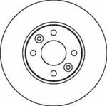 92119203 TX 92119203 TARCZA HAMULCOWA 260X22 V 4-OTW DACIA LOGAN/NISSAN NOTE/RENAULT LOGAN/MODUS SZT TEXTAR TARCZE TEXTAR [906499] w sklepie internetowym kayaba.istore.pl