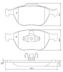 907781 FOM 907781 KLOCKI HAMULCOWE FORD FOCUS, TOURNEO CONNECT, T FOMAR KPL FOMAR KLOCKI ZACHODNIE [910643] w sklepie internetowym kayaba.istore.pl