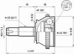 C.166 STA C.166 PRZEGUB HOMOKIN. ZEWN- FIAT PUNTO 1.7TD 96-00 Z ABS SZT STATIM PRZEGUBY STATIM [928508] w sklepie internetowym kayaba.istore.pl