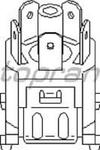 103 428 HP 103 428 PRZELACZNIK DMUCHAWY VW GOLF II TRANSPORTER T4 OE 191959511A SZT HANS PRIES MULTILINIA HANS PRIES [938776] w sklepie internetowym kayaba.istore.pl