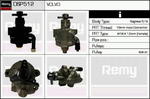 DSP512 DR DSP512 POMPA WSPOMAGANIA - VOLVO S40/V40 1.9 DI 95 - OE 30803127 SZT DELCO REMY PRZEKLADNIE POMPY WSPOMAGANIA REMY [940760] w sklepie internetowym kayaba.istore.pl