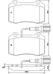 909981 FOM 909981 KLOCKI HAMULCOWE SEAT LEON FOMAR KLOCKI ZACHODNIE [942647] w sklepie internetowym kayaba.istore.pl