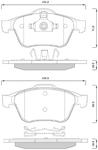 686481 FOM 686481 KLOCKI HAMULCOWE RENAULT LAGUNA FOMAR KLOCKI ZACHODNIE [943539] w sklepie internetowym kayaba.istore.pl