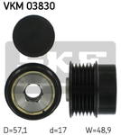 VKM 03830 SKF VKM03830 SPRZEGLO ALTERNATORA DODGE AVANGER/CALIBER/JEEP COMPASS 2.0/2.4 06SZT SKF SPRZEGLA ALTERNATORA SKF [950804] w sklepie internetowym kayaba.istore.pl