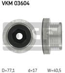 VKM 03604 SKF VKM03604 SPRZEGLO ALTERNATORA DACIA LOGAN/RENAULT CLIO II/KANGOO 1.5DCI 01 SZT SKF SPRZEGLA ALTERNATORA SKF [950895] w sklepie internetowym kayaba.istore.pl