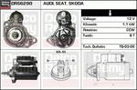 DRS6290 DR DRS6290 ROZRUSZNIK AUDI A3/SEAT IBIZA/OCTAVIA/VW GOLF III/PASSAT/VENTO CS 294/CS 618 DELCOREMY SZT REMY ALTERNATORY I ROZRUSZNIKI [1067526] w sklepie internetowym kayaba.istore.pl