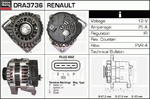 DRA3736N DR DRA3736N ALTERNATOR [NOWY] RENAULT CLIO I/II/KANGOO/TWINGO 1.2 96 SZT REMY ALTERNATORY I ROZRUSZNIKI REMY [1068649] w sklepie internetowym kayaba.istore.pl