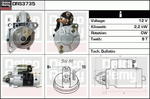 DRS3735X DR DRS3735X ROZRUSZNIK OPEL MOVANO/RENAULT TRAFIC II 2.5 D/2.8DTI 98 - SZT REMY ALTERNATORY I ROZRUSZNIKI REMY [1106820] w sklepie internetowym kayaba.istore.pl