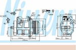 89077 NIS 89077 SPREZARKA KLIMATYZACJI BMW X5 E 53 (00-): 3.0 D D AUT., 3.0 D D M, 3.0 D D M/A, 3.0I G AUT., 3.0I G M, 4.4I G M/A SZT NISSENS [1461967] w sklepie internetowym kayaba.istore.pl