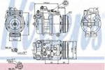 89198 NIS 89198 SPREZARKA KLIMATYZACJI BMW 5 E60-E61 (03-): 540I G AUT., 540I G M, 545I G AUT., 545I G M, 550I G AUT., 550I G M, BMW 6 E63- SZT NISSEN [1461974] w sklepie internetowym kayaba.istore.pl