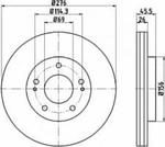 92198203 TX 92198203 TARCZA HAMULCOWA 276X26 V 4-OTW MITSUBISHI GALANT VI 96-04 LANCER 03-, PRZOD SZT TEXTAR TARCZE (PM) (GR) TEXTAR [1606598] w sklepie internetowym kayaba.istore.pl