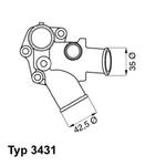 3431.80D WHR 3431.80D TERMOSTAT CITROÓN WAHLER TERMOSTATY (GJ) (PT) WAHLER [1893159] w sklepie internetowym kayaba.istore.pl