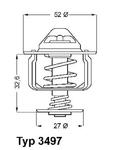 3497.88D WHR 3497.88D TERMOSTAT CITROÓN WAHLER TERMOSTATY (GJ) (PT) WAHLER [1893173] w sklepie internetowym kayaba.istore.pl