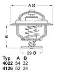 4022.82D WHR 4022.82D TERMOSTAT ISUZU WAHLER TERMOSTATY (GJ) (PT) WAHLER [1893178] w sklepie internetowym kayaba.istore.pl