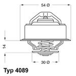 4089.87D WHR 4089.87D TERMOSTAT VOLVO WAHLER TERMOSTATY (GJ) (PT) WAHLER [1893185] w sklepie internetowym kayaba.istore.pl