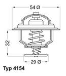 4154.88D WHR 4154.88D TERMOSTAT SAAB WAHLER TERMOSTATY (GJ) (PT) WAHLER [1893218] w sklepie internetowym kayaba.istore.pl